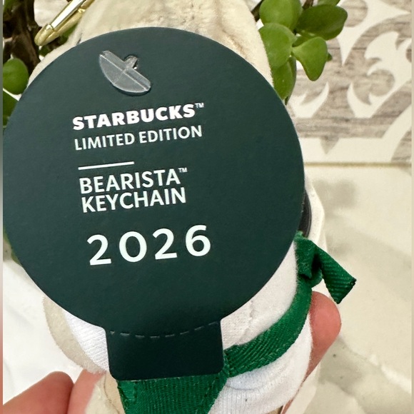 NWT Starbucks 2026 Spring Pink Cherry Blossom Tumbler & Bearista Keychain Bear - Picture 5 of 6